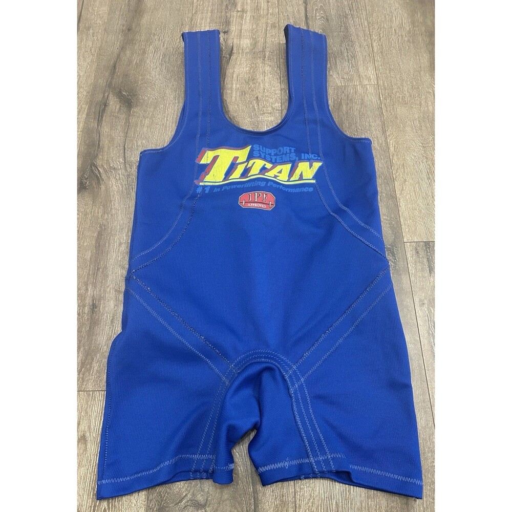 Titan Super Centurion Powerlifting Squat Suit IPF Approved Size 38 RS
